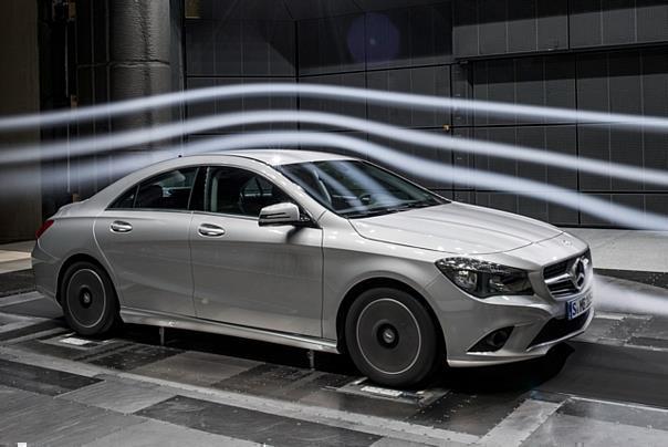 Aerodynamische Optimierungen am Beispiel des Mercedes-Benz CLA 180 BlueEFFICIENCY Edition